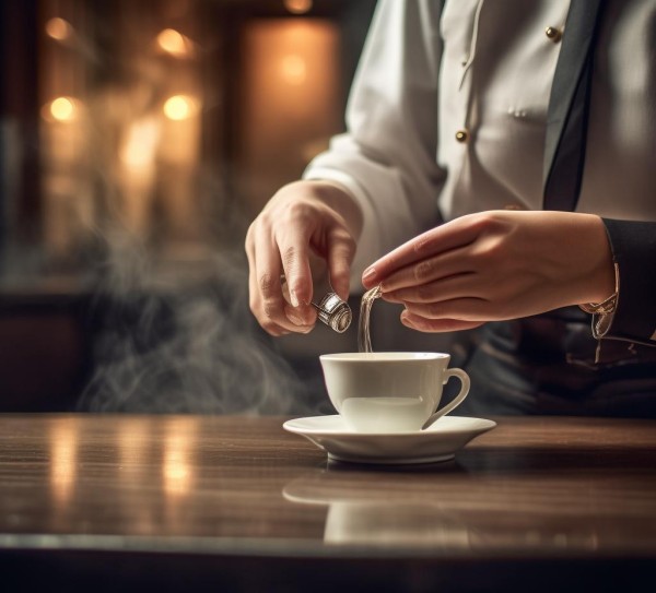 酒店服务人员倒茶礼仪,尊重顾客,传递专业品质 酒店服务人员倒茶礼仪,尊重顾客,传递专业品质