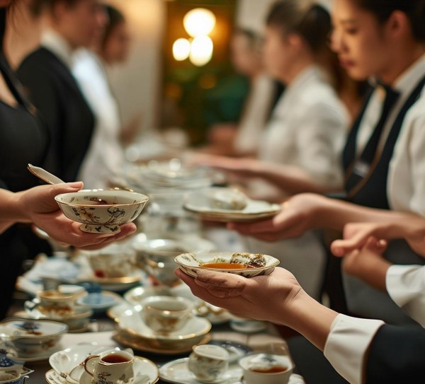 茶香四溢的酒店服务，浅尝急点的茶文化体验