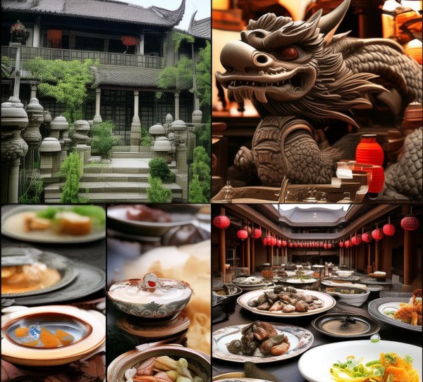 卧龙文化与酒店美食,一场文化与美食的碰撞 卧龙文化与酒店美食,一场文化与美食的碰撞