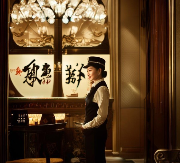 酒店礼仪大吉