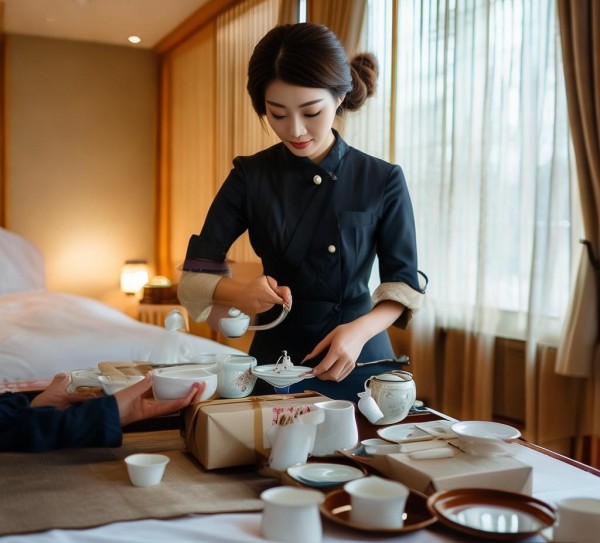 酒店服务员礼仪茶道,送礼如行 酒店服务员礼仪茶道,送礼如行