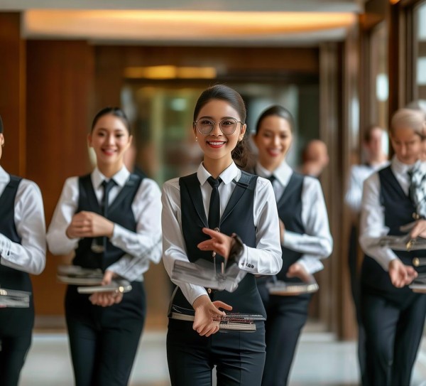 酒店服务班前会礼仪操,让客人感受到温暖的 hospitality 酒店服务班前会礼仪操,让客人感受到温暖的 hospitality