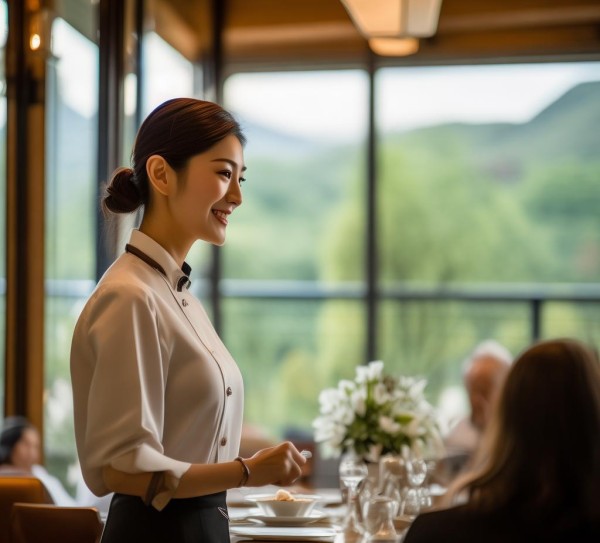 峰林悦山酒店餐饮服务员,品质服务让体验更佳 峰林悦山酒店餐饮服务员,品质服务让体验更佳