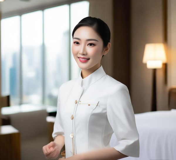 上海酒店服务员，细节决定成败，礼仪更是价值之光