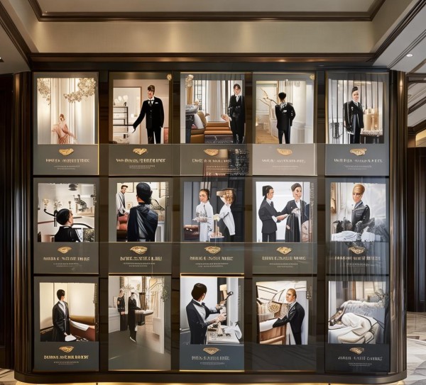 酒店服务礼仪展示板,让优雅成为一种习惯 酒店服务礼仪展示板,让优雅成为一种习惯
