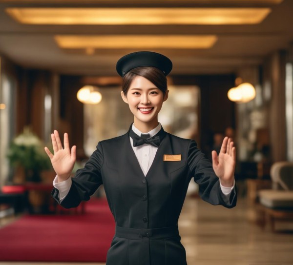 酒店服务礼仪手舞图片，如何让您的客人感受到贴心服务