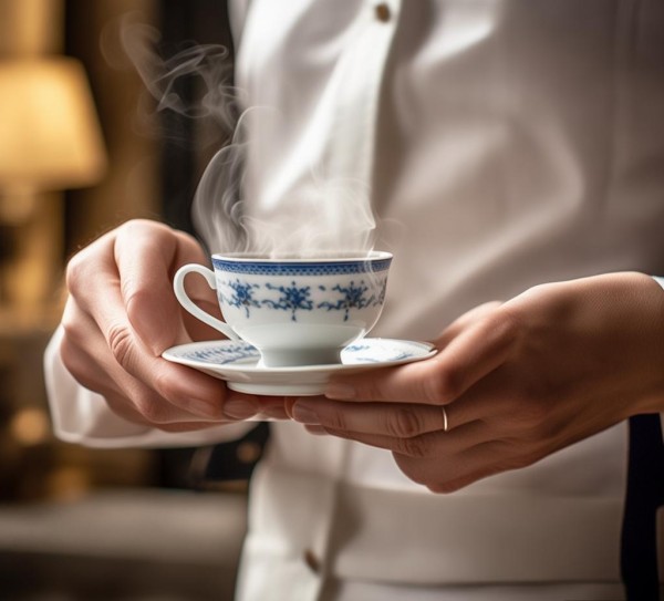 酒店服务礼仪，递茶的智慧