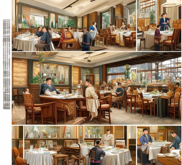 中式酒店餐饮服务流程图解析