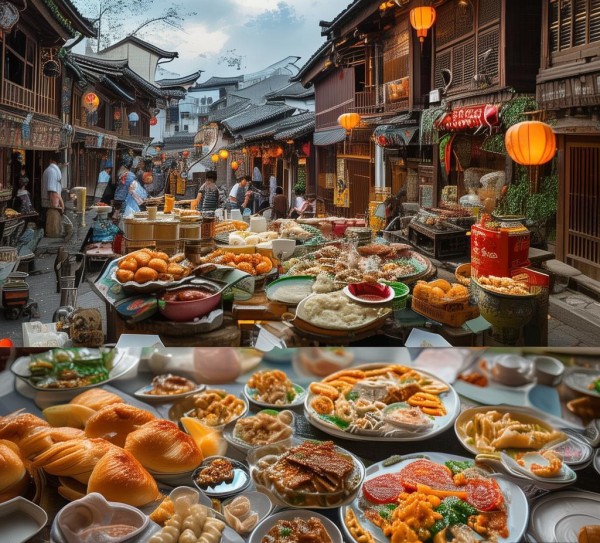 古镇的餐饮文化，从早餐到晚宴的全攻略
