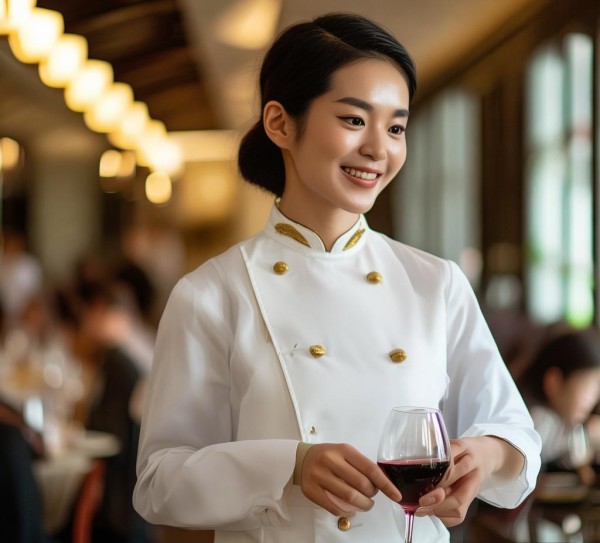 金林酒店四楼餐饮部服务员,温暖服务,专业服务 金林酒店四楼餐饮部服务员,温暖服务,专业服务