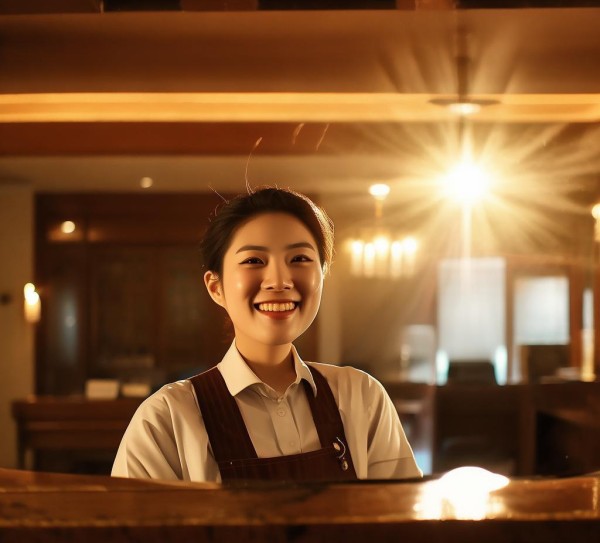 酒店服务员,温暖之光,服务之光 酒店服务员,温暖之光,服务之光
